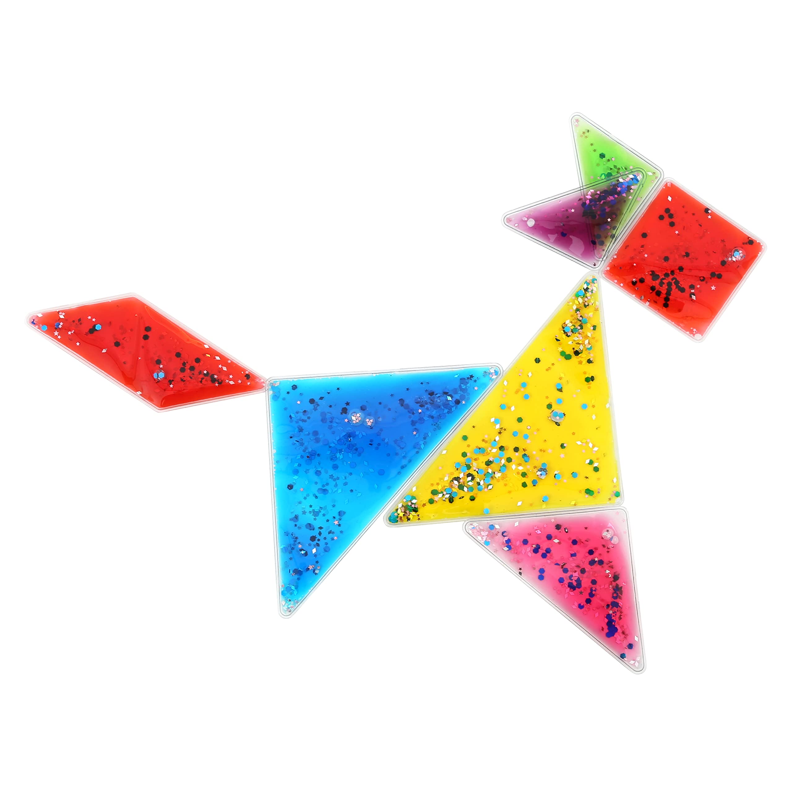 Amazon.com: Fun and Function Busy Fingers Tangram Gel Puzzle